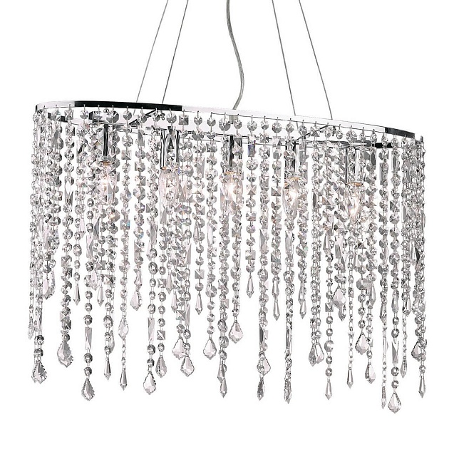 Подвесной светильник Ideal Lux Rain Sp5 Trasparente 008363 Фото № 