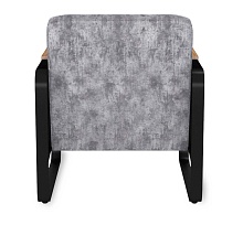 Кресло Sheffilton SHT-AMS1-1 дымный/черный муар/браш.корич. 2481062901 1