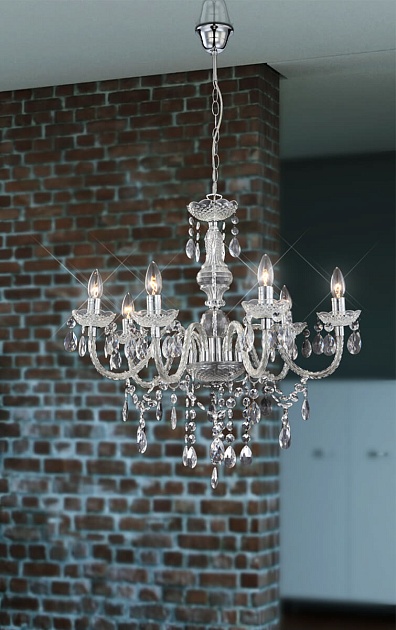 Подвесная люстра Globo Cuimbra 63116-6 изображение 3 Подвесная люстра Globo Cuimbra 63116-6 Фото № 3