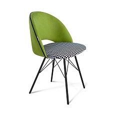 Офисный стул Sheffilton SHT-ST34-3/S37 оливковый/гусиная лапка/черный муар 9033037601