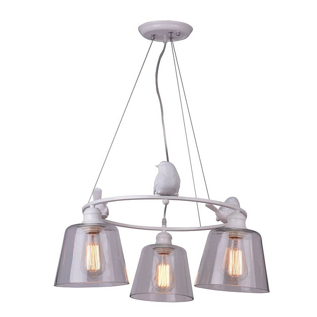 Подвесная люстра Arte Lamp Passero A4289LM-3WH Фото № 