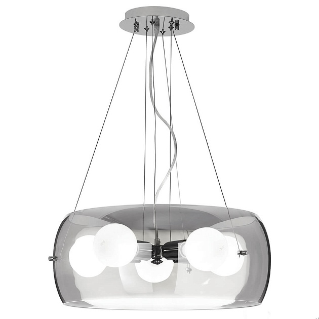 Подвесная люстра Ideal Lux Audi-10 SP5 Trasparente 016863 Фото № 
