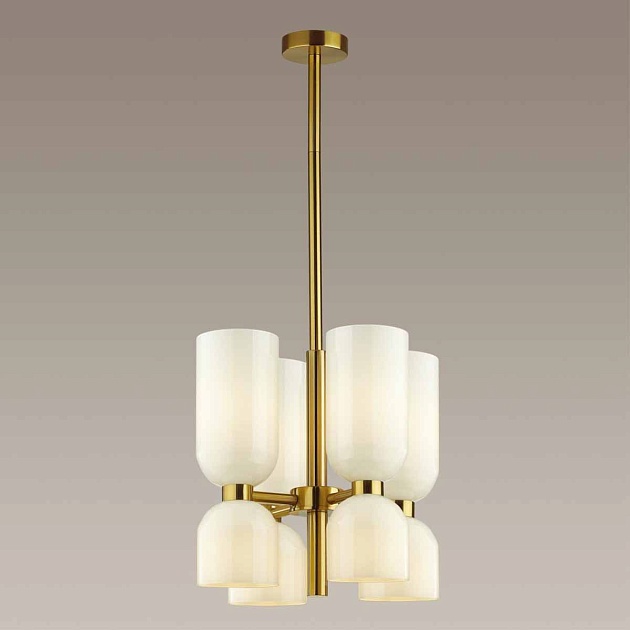 Подвесная люстра Odeon Light Midcent Orinoco 4798/8 изображение 3 Подвесная люстра Odeon Light Midcent Orinoco 4798/8 Фото № 3