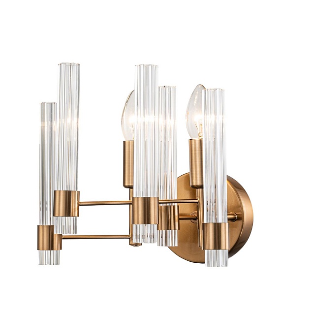 Бра Indigo Favara 11040/2W Brass V000462 изображение Бра Indigo Favara 11040/2W Brass V000462 Фото №