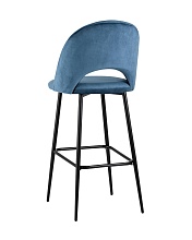 Барный стул Stool Group Меган велюр пыльно-синий AV 415-H58-08(B) 4