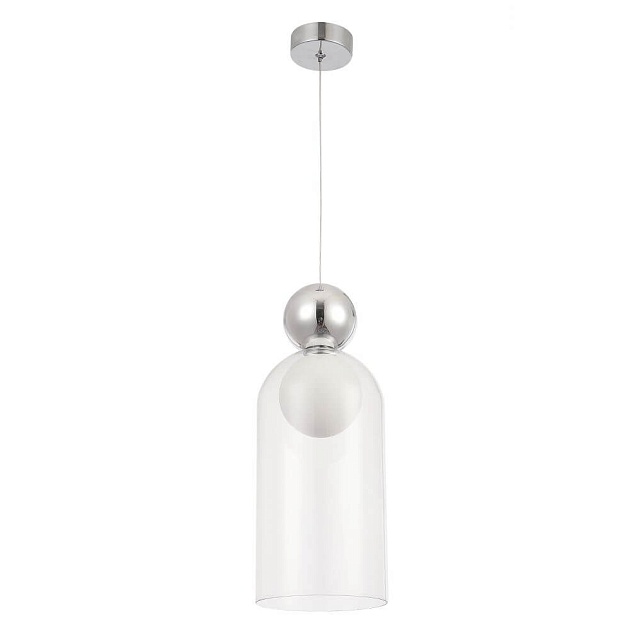 Подвесной светильник Crystal Lux Murcia SP1.1 Chrome Фото № 