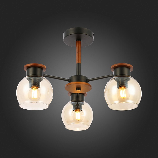 Потолочная люстра Evoluce Rasco SLE108102-03 изображение 4 Потолочная люстра Evoluce Rasco SLE108102-03 Фото № 4