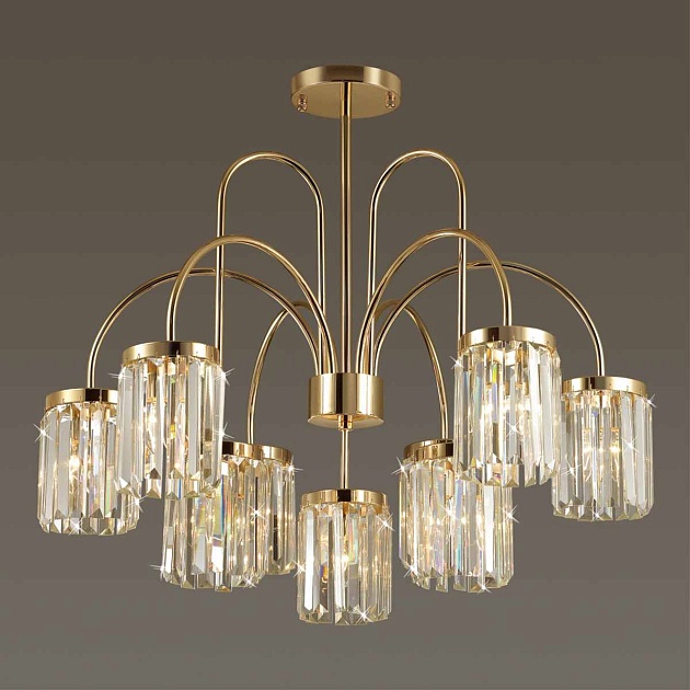 Подвесная люстра Odeon Light Classic Vassa 4987/9C изображение 2 Подвесная люстра Odeon Light Classic Vassa 4987/9C Фото № 2