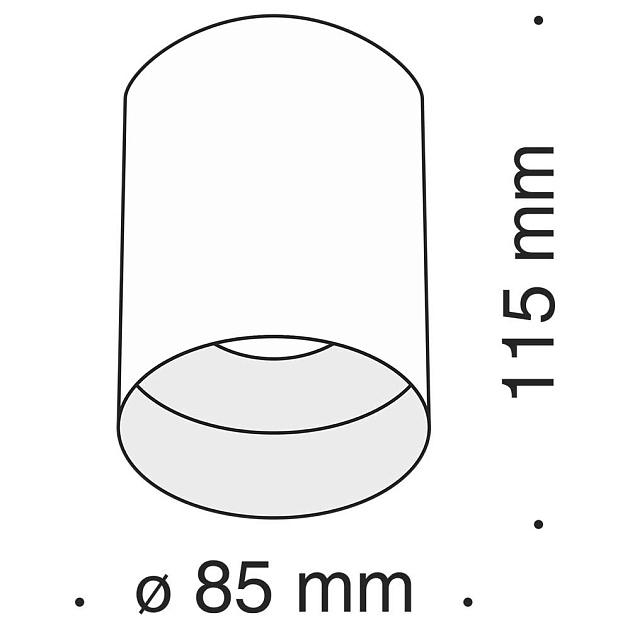 Потолочный светильник Maytoni Alfa C014CL-01W Фото № 3
