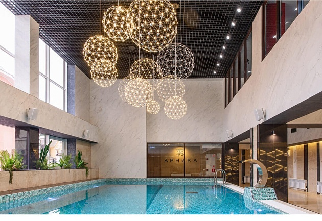 Подвесная светодиодная люстра Divinare 1610/02 SP-140 изображение 6 Подвесная светодиодная люстра Divinare 1610/02 SP-140 Фото № 6