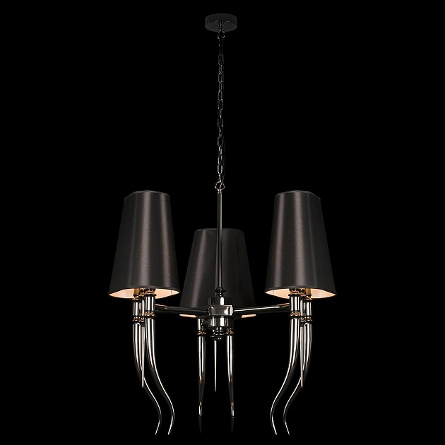 Подвесная люстра Loft IT Brunilde 10207/6 Black изображение 5 Подвесная люстра Loft IT Brunilde 10207/6 Black Фото № 5