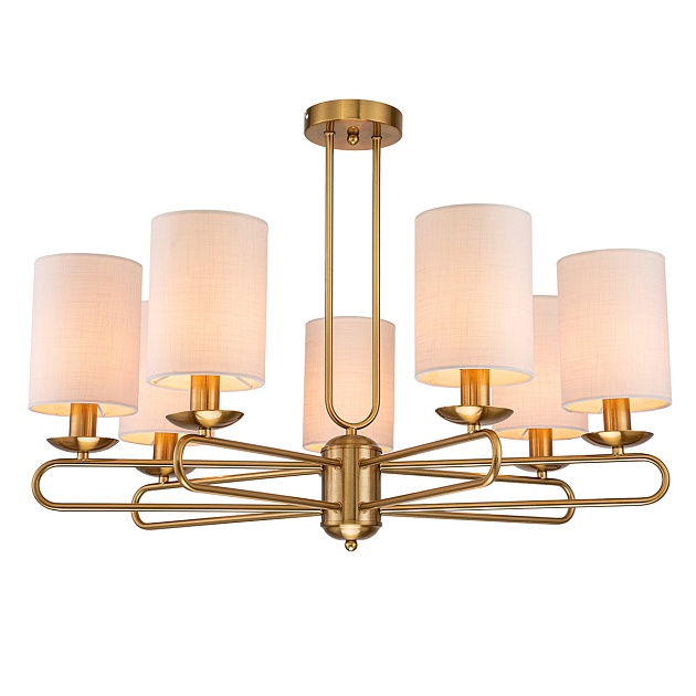 Подвесная люстра Escada Eclipse 10166/7PL Brass Фото № 