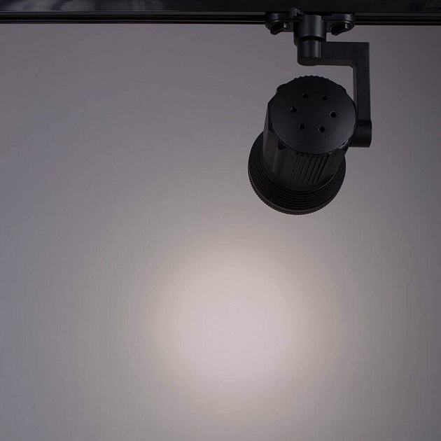 Трековый светильник Arte Lamp Track Lights A6118PL-1BK Фото № 2