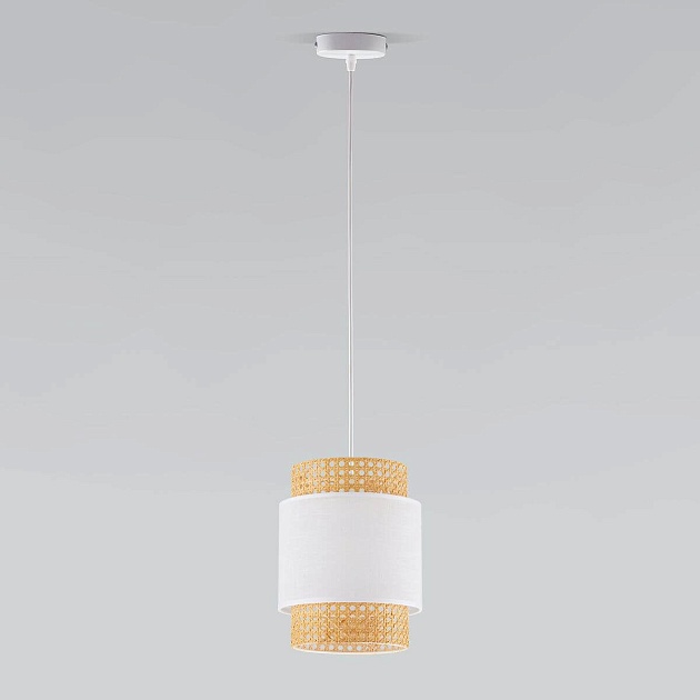 Подвесной светильник TK Lighting 6528 Boho White изображение Подвесной светильник TK Lighting 6528 Boho White Фото №