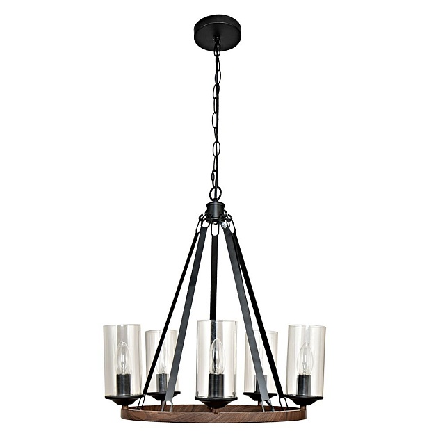 Подвесная люстра Arte Lamp Dalim A7014SP-5BK Фото № 