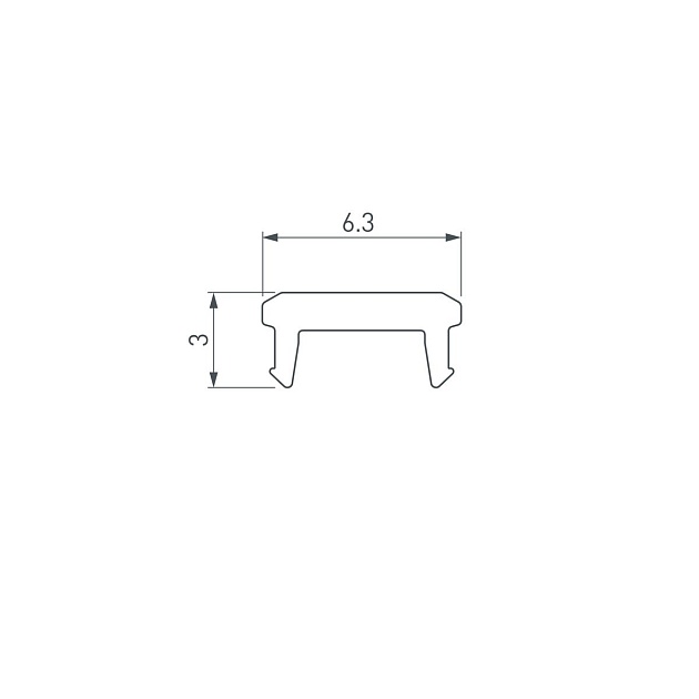 Рассеиватель Arlight SL-Bevel-W21-2000 Opal 043689 изображение 2 Рассеиватель Arlight SL-Bevel-W21-2000 Opal 043689 Фото № 2
