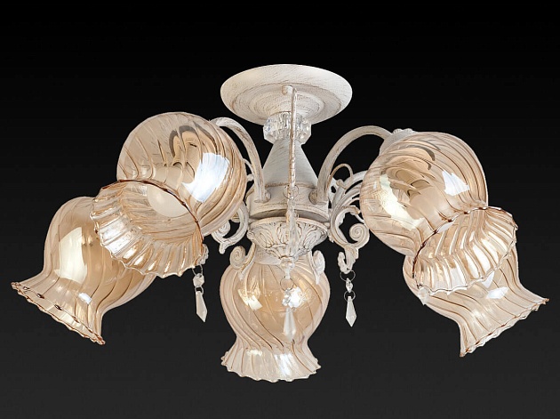 Потолочная люстра Toplight Miranda TL5690D-05WG изображение 2 Потолочная люстра Toplight Miranda TL5690D-05WG Фото № 2