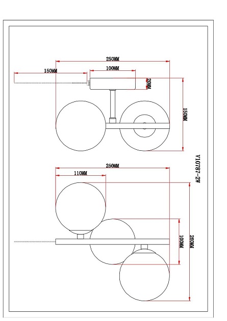 Бра Moderli Molly V10787-2W изображение 2 Бра Moderli Molly V10787-2W Фото № 2