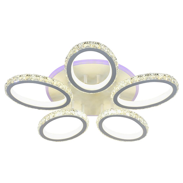 Потолочная светодиодная люстра Profit Light 8020/5 WHT Фото № 3
