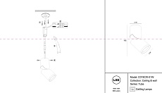 Светодиодный спот Maytoni Tube C019CW-01W 1