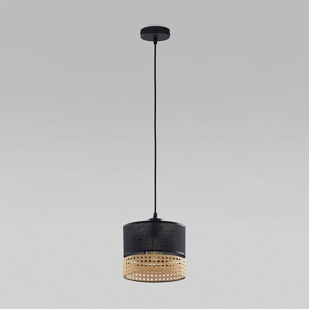 Подвесной светильник TK Lighting 6544 Paglia Black изображение Подвесной светильник TK Lighting 6544 Paglia Black Фото №