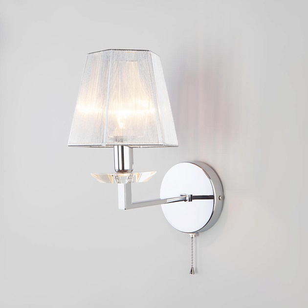 Бра Eurosvet Alegria 60114/1 хром изображение 2 Бра Eurosvet Alegria 60114/1 хром Фото № 2