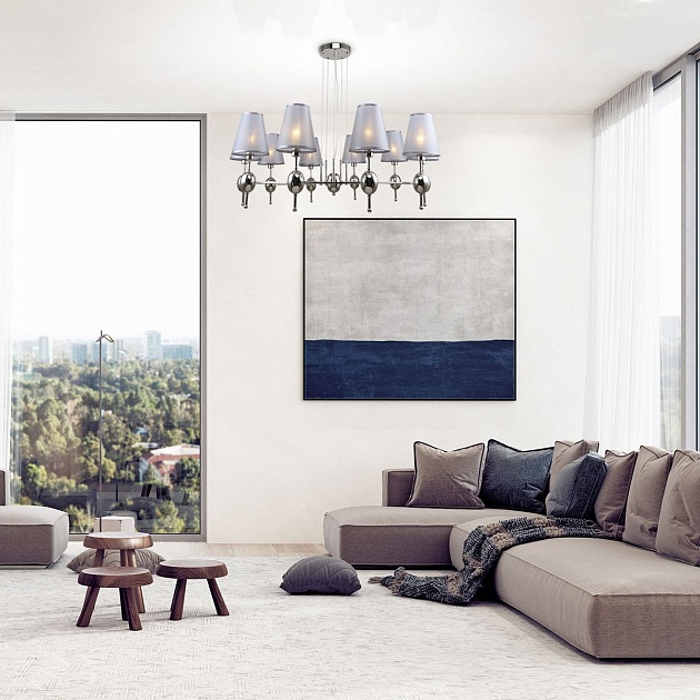 Подвесная люстра Escada Elegy 2106/10S изображение 7 Подвесная люстра Escada Elegy 2106/10S Фото № 7