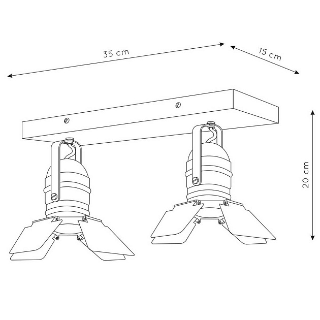 Спот Lucide Picto 17997/02/66 изображение 2 Спот Lucide Picto 17997/02/66 Фото № 2