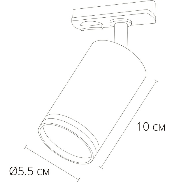Трековый светильник Arte Lamp Imai A2364PL-1WH Фото № 2