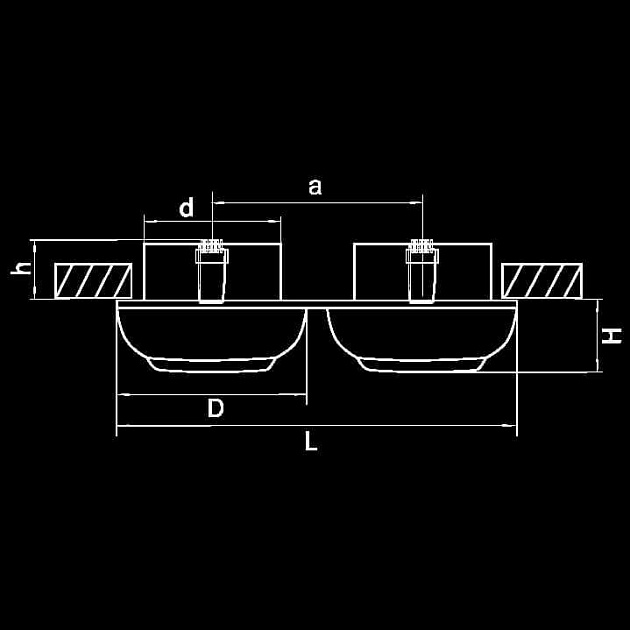 Встраиваемый светильник Lightstar Ocula 011834 изображение 2 Встраиваемый светильник Lightstar Ocula 011834 Фото № 2