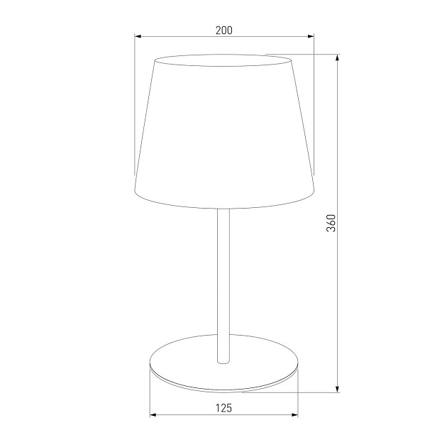 Настольная лампа TK Lighting 2936 Maja Black изображение 3 Настольная лампа TK Lighting 2936 Maja Black Фото № 3