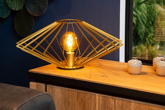 Настольная лампа Lucide Diamond 73507/52/02 изображение 3 Настольная лампа Lucide Diamond 73507/52/02 Фото № 3