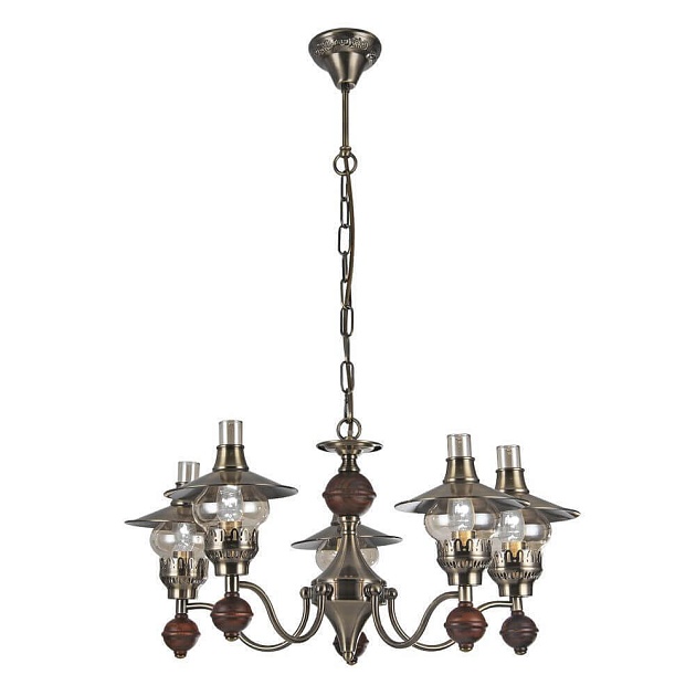 Подвесная люстра Arte Lamp Trattoria A5664LM-5AB Фото № 