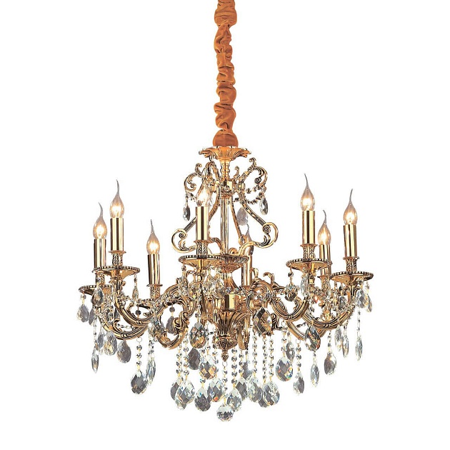 Подвесная люстра Ideal Lux Gioconda SP8 Oro 060514 Фото № 