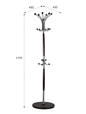 Напольная вешалка Мебелик Д 1 002525 2