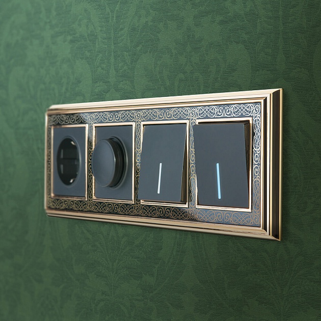 Диммер Werkel черный матовый W1142008 4690389156779 Фото № 7