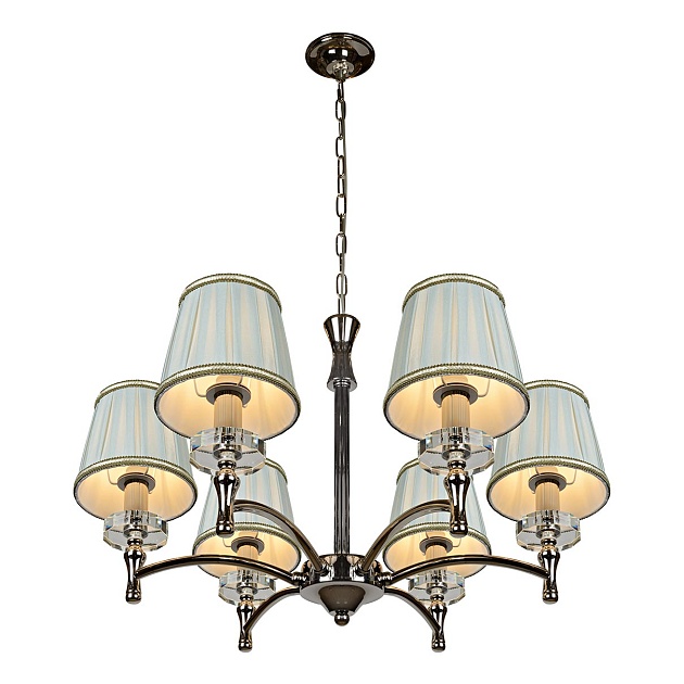 Подвесная люстра iLamp Olivia 82336/6 CR изображение 4 Подвесная люстра iLamp Olivia 82336/6 CR Фото № 4