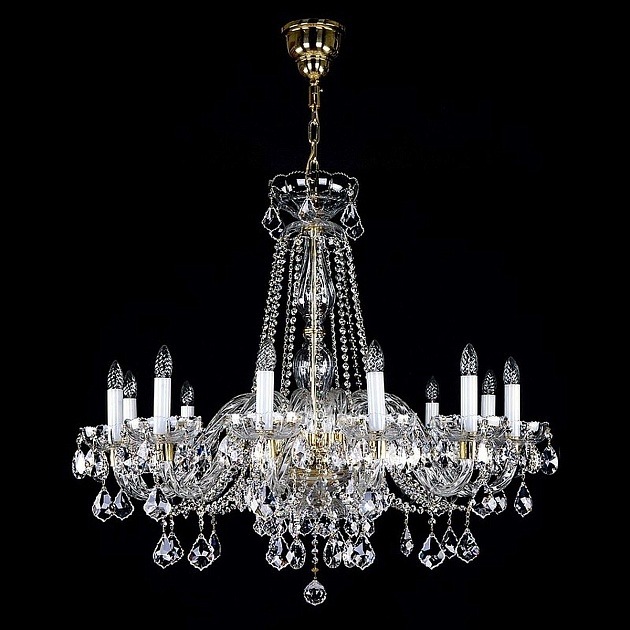 Подвесная люстра Artglass Melinda XII. Polished CE изображение Подвесная люстра Artglass Melinda XII. Polished CE Фото №
