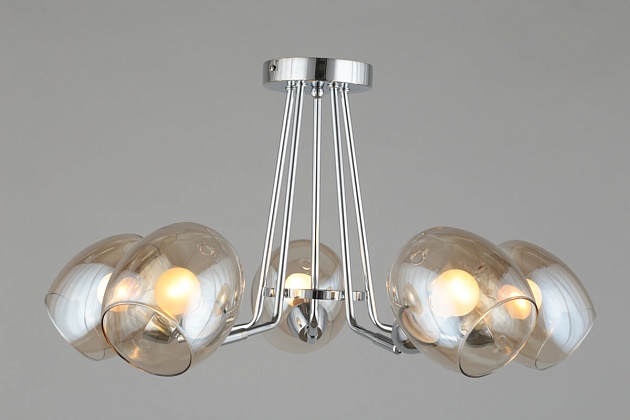 Подвесная люстра Omnilux Tesero OML-27307-05 изображение 4 Подвесная люстра Omnilux Tesero OML-27307-05 Фото № 4