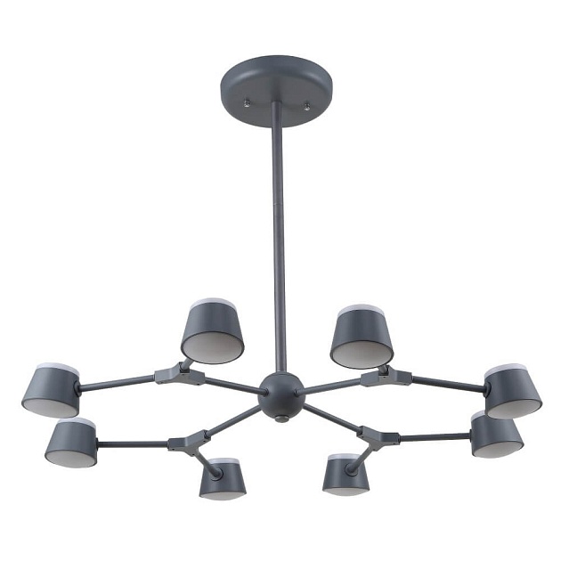 Подвесная люстра Crystal Lux MADRID SP8 GRAY Фото № 