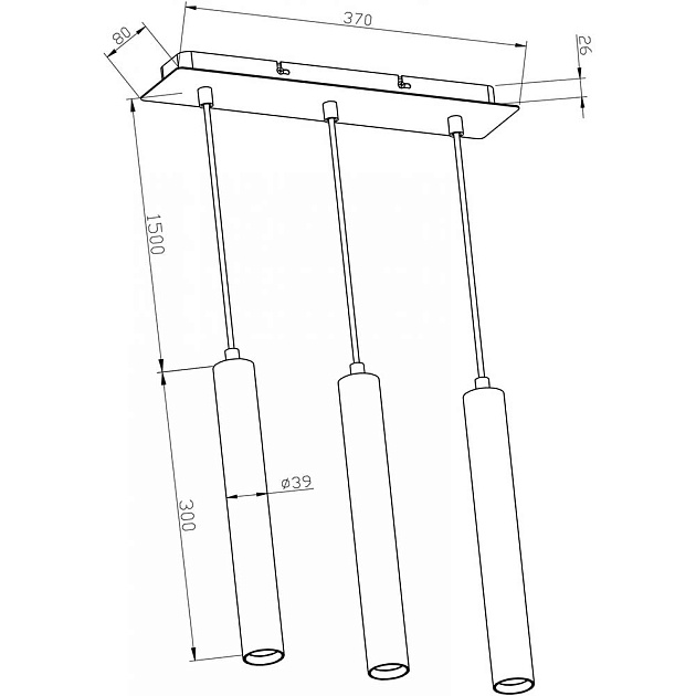 Подвесной светильник Deko-Light Slim 342216 Фото № 2