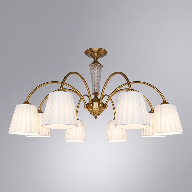 Потолочная люстра Arte Lamp Gracie A7301PL-8PB Фото № 2