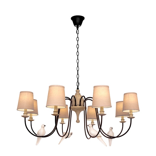 Подвесная люстра Loft IT Birds Loft1029A-8 Фото № 