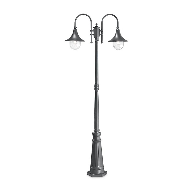Садово-парковый светильник Ideal Lux Cima PT2 Antracite 246833 Фото № 