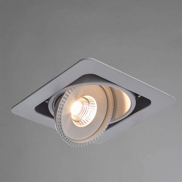 Встраиваемый светодиодный светильник Arte Lamp Studio A3007PL-1WH Фото № 3