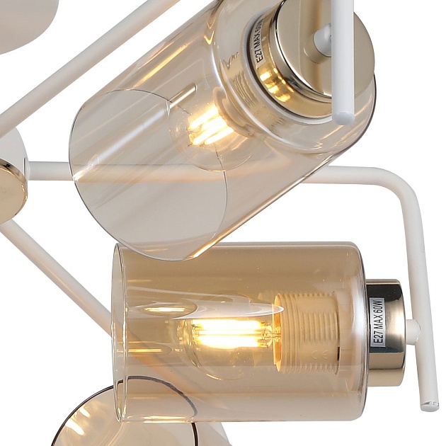 Потолочная люстра Illumico IL8248-6COU-79 WH GD Фото № 3