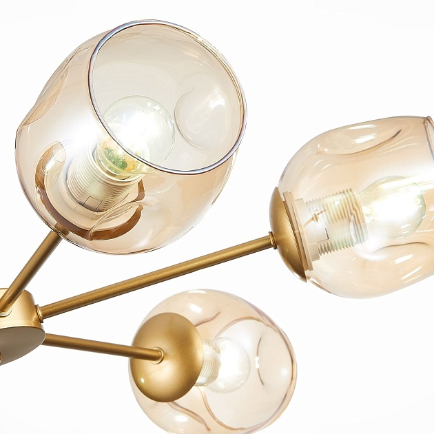 Потолочная люстра Evoluce Pallo SLE155412-06 изображение 2 Потолочная люстра Evoluce Pallo SLE155412-06 Фото № 2