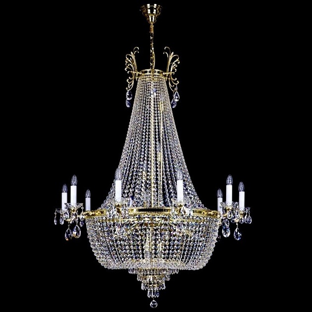 Подвесная люстра Artglass Cheryl Dia 1100 CE Фото № 