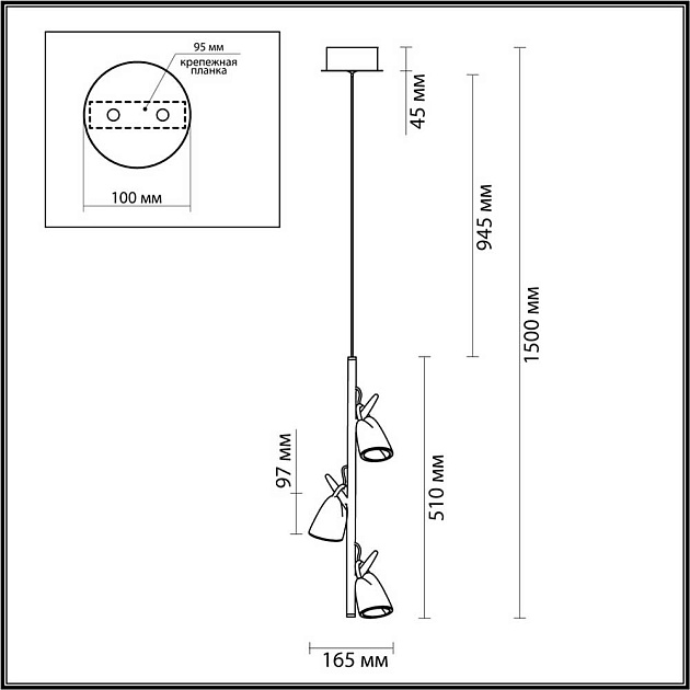Подвесная светодиодная люстра Odeon Light Malpa 5002/13L Фото № 5
