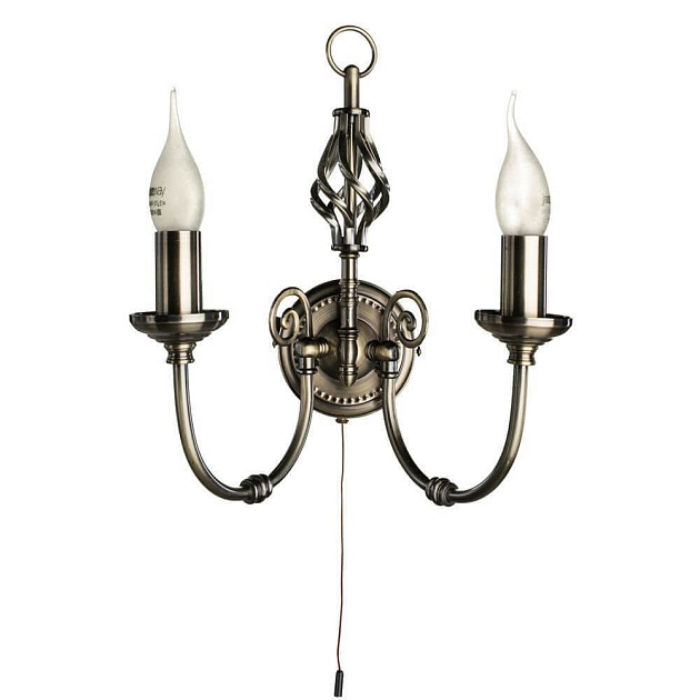 Бра Arte Lamp Zanzibar A8392AP-2AB Фото № 